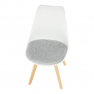 Szék, fehér/verzo szürke, DAMARA Szék, fehér/verzo szürke, DAMARA