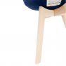 Szék, kék Velvet anyag /bükk, LORITA Szék, kék Velvet anyag /bükk, LORITA