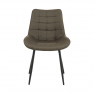 Szék, szürkésbarna taupe/fekete, SARIN