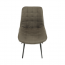 Szék, szürkésbarna taupe/fekete, SARIN
