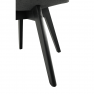 Szék, sötétszürke/fekete, LORITA