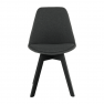 Szék, sötétszürke/fekete, LORITA