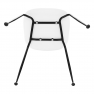 Étkező szék, fehér/fekete MENTA Étkező szék, fehér/fekete MENTA