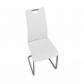 Étkező szék, fehér, DEKOMA Étkező szék, fehér, DEKOMA