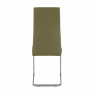 Étkező szék, oliva zöld/szürke, NOBATA