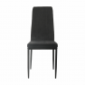 Étkező szék, sotétszürke/fekete, ENRA