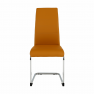 Étkező szék, mustár/króm, VATENA