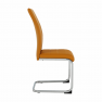 Étkező szék, mustár/króm, VATENA