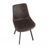 Étkezőszék, barna, NIRO