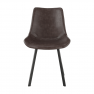 Étkezőszék, barna, NIRO