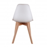 Étkezőszék, fehér/bükk, AYNA