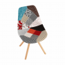 Étkezőszék, patchwork színes, GLORIA