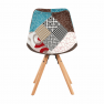 Étkezőszék, patchwork színes, GLORIA