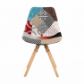 Étkezőszék, patchwork színes, GLORIA