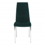 Étkezőszék, smaragd Velvet szövet/króm, GERDA NEW Étkezőszék, smaragd Velvet szövet/króm, GERDA NEW