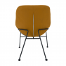 Étkezőszék, szövet csiszolt bőr hatással, camel, KALIFA