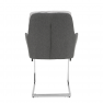 Étkezőszék, szürke Velvet anyag/anyag, CHIMENA Étkezőszék, szürke Velvet anyag/anyag, CHIMENA