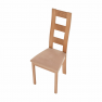 Étkezőszék, világosbarna/mézes tölgy, FARNA