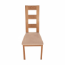 Étkezőszék, világosbarna/mézes tölgy, FARNA