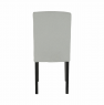Étkezőszék, világosszürke/fekete, SELUNA