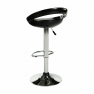 Bárszék, fekete/króm, DONGO NOVE Bárszék, fekete/króm, DONGO NOVE