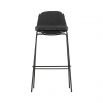 Bárszék, sötétszürke anyag/fém, MARIOLA 2 NEW Bárszék, sötétszürke anyag/fém, MARIOLA 2 NEW