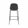 Bárszék, sötétszürke anyag/fém, MARIOLA 2 NEW Bárszék, sötétszürke anyag/fém, MARIOLA 2 NEW