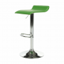 Bárszék, textilbőr zöld/króm, LARIA NEW