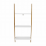 Polc, fehér/bambusz, GAPA TYP 1 Polc, fehér/bambusz, GAPA TYP 1