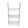 Polc, fehér/bambusz, GAPA TYP 1 Polc, fehér/bambusz, GAPA TYP 1