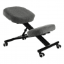Ergonómikus térdeplőülés, szürkésbarna Taupe/fekete, KILIAN