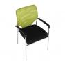 Szék tárgyalóterembe, zöld/fekete, UMUT
