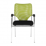 Szék tárgyalóterembe, zöld/fekete, UMUT