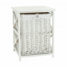 Szennyestartó kosár, fehér, RAFAELLO