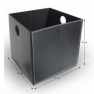 tároló doboz, fekete, TOFI-LEXO