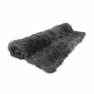 Szőrmés pléd, szürke, 150x180, EBONA TYP 5