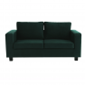 Teljesen kárpitozott heverő, 3-as ülés, smaragd szövet, LUANA Teljesen kárpitozott heverő, 3-as ülés, smaragd szövet, LUANA
