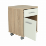 Irodai konténer, sonoma tölgy/fehér, JOHAN 2 NEW 07