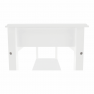 Konzolasztal, fehér, FARUS