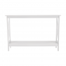 Konzolasztal, fehér, APOLOS