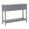 Konzolasztal, világosszürke, VERITY