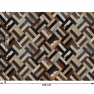 Luxus bőrszőnyeg, barna/fekete/bézs, patchwork, 120x180 , bőr TIP 2 Luxus bőrszőnyeg, barna/fekete/bézs, patchwork, 120x180 , bőr TIP 2