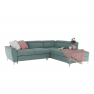 Kinyitható sarok ülőgarnitúra, mentol színű, jobbos, PENNY ROH