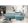 Kinyitható sarok ülőgarnitúra, mentol színű, jobbos, PENNY ROH