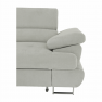 Kinyitható ülőgarnitúra, anyag világosszürke bal, BUTON R