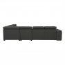 Sarok ülőgarnitúra, szürke, SEGORIA LUX Sarok ülőgarnitúra, szürke, SEGORIA LUX