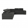 Sarok ülőgarnitúra, szürke, SEGORIA LUX Sarok ülőgarnitúra, szürke, SEGORIA LUX