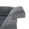 Kinyitható ülőgarnitúra, szürke szövet, jobbos, SANTIAGO Kinyitható ülőgarnitúra, szürke szövet, jobbos, SANTIAGO
