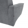 Kinyitható ülőgarnitúra, szürke szövet, jobbos, SANTIAGO Kinyitható ülőgarnitúra, szürke szövet, jobbos, SANTIAGO