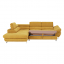 Sarokülőgarnitúra, mustár, balos, FABIA Sarokülőgarnitúra, mustár, balos, FABIA